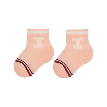 Pánská móda Dlouhé ponožky Tommy Hilfiger 701224996 Růžová 15_18