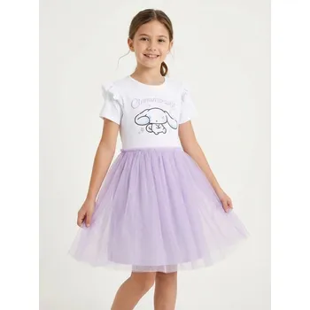 Dívčí šaty Sinsay - Šaty babydoll Cinnamoroll - vícebarevná - 388IR-MLC - 388IR-MLC-116