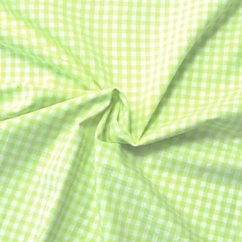 Kanafasový závěsový set 2x 150x150 cm + kanýr 40x300 cm Jarně zelená - 0,5 cm