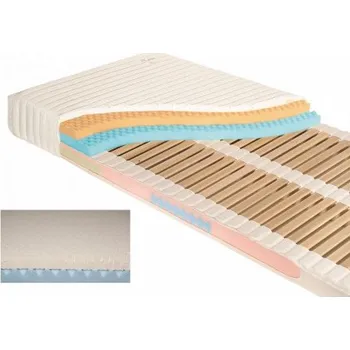 Matrace Matrace Jelínek Sára Komfort Talalay latex pěna 90x210 cm, Morrison 80-110 kg - lamelová oboustranná
