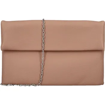 Kabelka Módní dámská koženková plesová kabelka Trifa, růžová