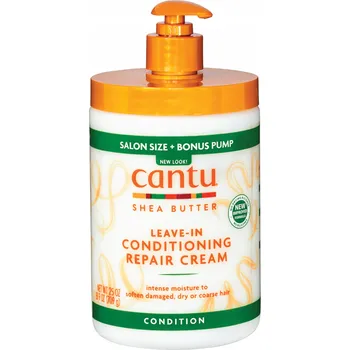 Vlasová regenerace Cantu Leave-In Conditioning Repair Cream 709 g bezoplachový kondicionér pro obnovu vlasů