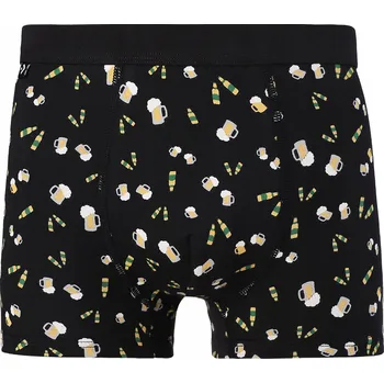 Boxerky Pánské Klasické Boxerky s Pivem Dárek pro Muže Bavlněné MORAJ M