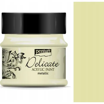 Vodová barva Akrylová Barva Pentart starozlatá 50 ml metalický efekt