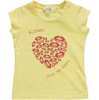 Dívčí tričko Dívčí tričko Kanz s krátkým rukávem, vel. 110