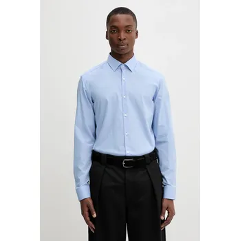 Pánská košile Bavlněná košile HUGO 50539707 modrá 05X, vel. 42