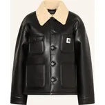 Carhartt Wip Dámská Bunda Shepton V Koženém Vzhledu S Umělou...