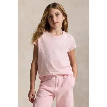 Chlapecké tričko Polo Ralph Lauren Dívčí Tričko, světle růžová, 134