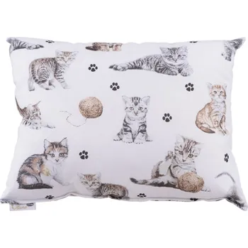 Dekorativní polštářek Pleva Luxusní bylinný polštářek dětský 23x29 vzor D52 kočky
