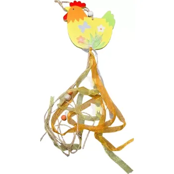 Velikonoční dekorace Velikonoční slepice ps3100 (slepička k zavěšení)