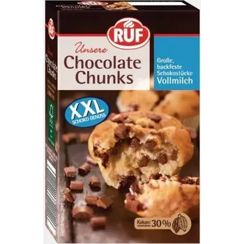 Čokoláda Čokoládové kousky mléčné 100 g - RUF