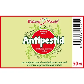 Zdraví Bylinné kapky s.r.o. Antipestid tinktura - Pavlovy bylinné kapky 50 ml