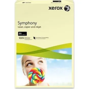 Kancelářský papír Xerografický papír barevný XEROX Symphony A4, 80g, 500ls - slonovina