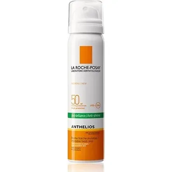 Opalování La Roche-Posay Anthelios osvěžující sprej na obličej proti lesku pleti SPF 50 75 ml