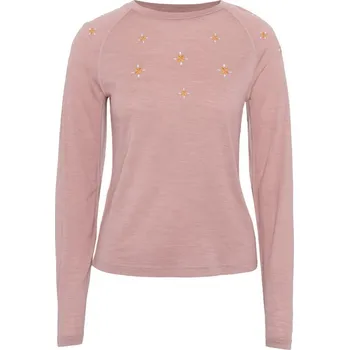 Dámská vlněné triko Kari Traa Summer Wool Long Sleeve Růžová XS
