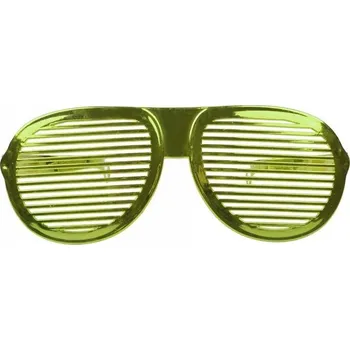 Sluneční brýle Zelené brýle žaluzie Jumbo Velké Foto budka !!!