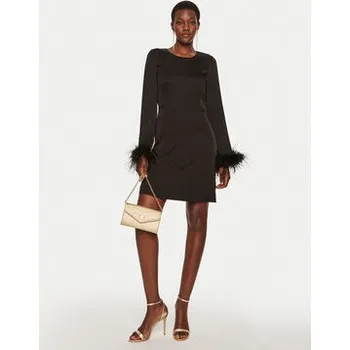 Dámské šaty TWINSET Koktejlové šaty 242TP2346 Černá Regular Fit 40