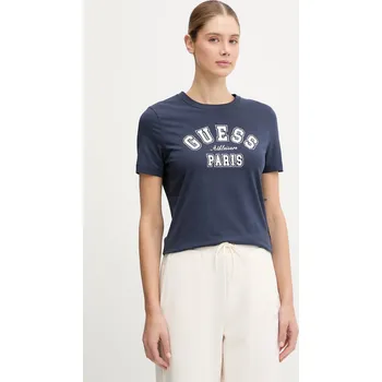 Pánské tričko Tričko Guess ANITA V6RI15.J1314 námořnická modř 59X, vel. XS