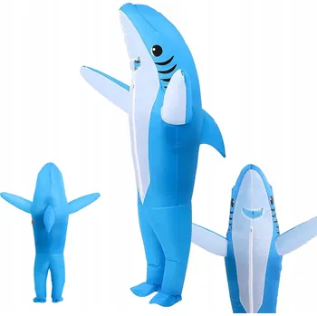 Karnevalový kostým Kostým kostým ŽRALOK nafukovací kostým 150-190 cm
