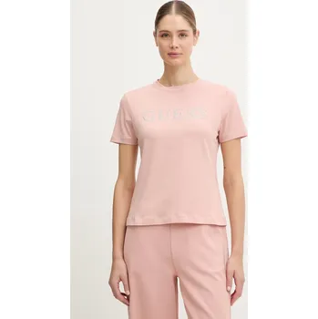 Pánské tričko Tričko Guess OCTAVIA V6RI20.J1314 růžová 30X, vel. XS