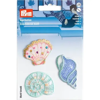 Nášivka PRYM Nášivka mušle, samolepicí/nažehlovací