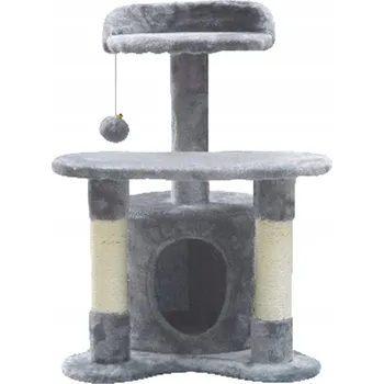 Prominent Mia nízké škrabadlo 65 cm šedé