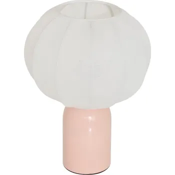 Lampička Atmosphera - Stolní lampa TOBIE 1xE27/60W/230V růžová