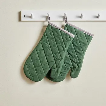 Chňapka Kuchyňské chňapky BASIC zelená 2 ks