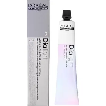 Barva na vlasy L´Oréal Professionnel Dia light Acidic Glosss Color - Kyselá demi-permanentní barva na vlasy - 10.23 Pearl Blush Milkshake