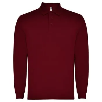 Pánská móda Pánská polokošile s dlouhým rukávem Carpe, granátová, Velikost S