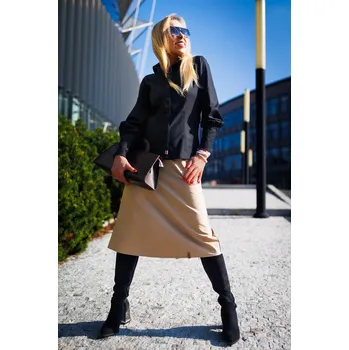 Dámská sukně Jadberg Women Béžová pouzdrová sukně Maiko Velikost: S