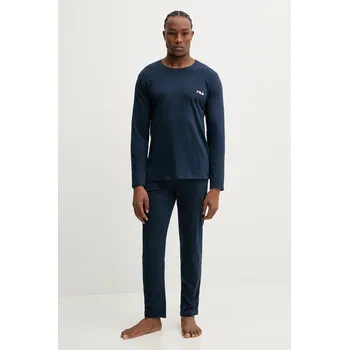 Dámské noční prádlo Bavlněné pyžamo Fila FPW1231 námořnická modř 59X, vel. XXL