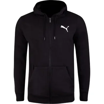Pánská mikina PUMA PÁNSKÁ MIKINA ESS MALÉ LOGO FZ BLACK 586702 51 Velikost: XL
