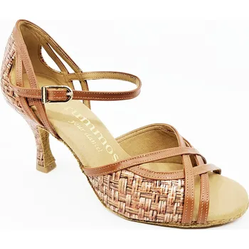 Dámská sálová obuv Rummos,Dámské taneční latinky RCLA/60RR, hnědá 42