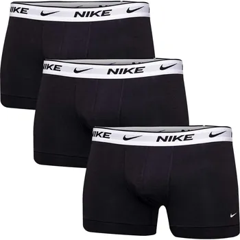 Boxerky NIKE PÁNSKÉ BOXERKY TRUNK 3PK ČERNÉ 0000KE1008 859 Velikost: M