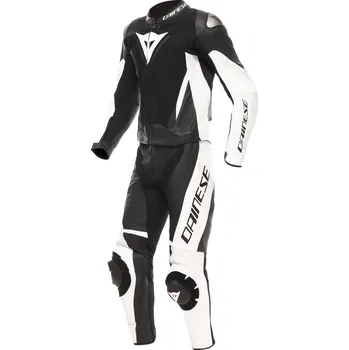 Moto obuv DAINESE DEMON SPRINT 2PCS LEATHER SUIT BLACK/WHITE/WHITE - 62