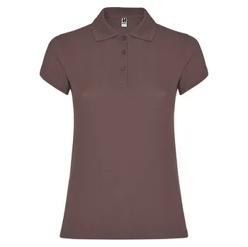 Dámské tričko Dámská polokošile Star, světle červená, Velikost 3XL