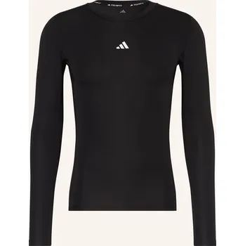 Pánské tričko Adidas Dlouhé Rukávy Techfit Compression Training, černá