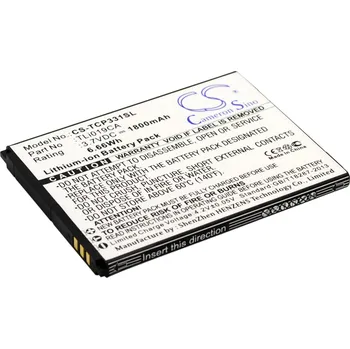 Baterie pro mobilní telefon Baterie Cameron Sino CS-TCP331SL za TCL TLi019CA - neoriginální