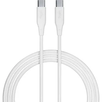 Datový kabel Datový kabel Allity AUC-02 USB-C/USB-C 1m 100W bílý
