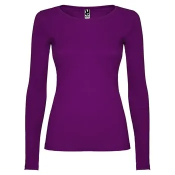 Dámské tričko Dámské tričko s dlouhým rukávem Extreme, purpurová, Velikost S
