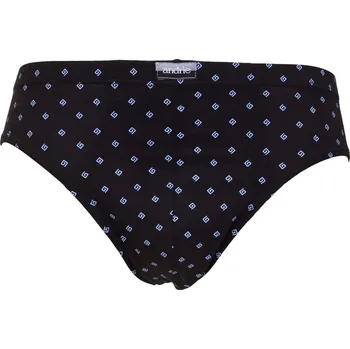 Slipy Pánské bavlněné slipy Andrie PS 3596 černá velikost 3XL