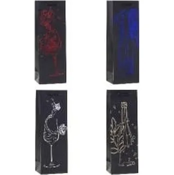 Hra na zahradu Torebka ozdobna na butelkę 12x36x9cm mix ROZETTE