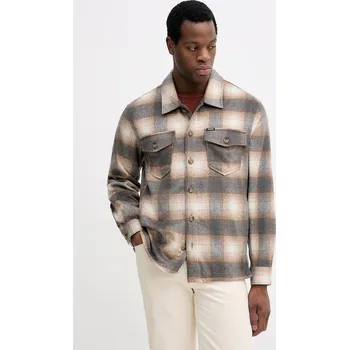 Pánská košile Košile s příměsí vlny Guess M5BH31.W2012 béžová 80X, vel. XL