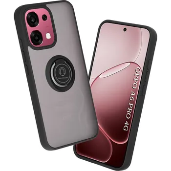 Pouzdro na mobilní telefon Techsuit Glinth – Oppo A6 Pro 4G / A6 Pro 5G – černá
