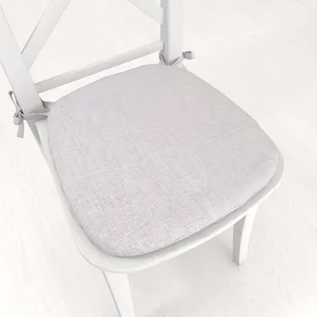 Podsedák Oblý podsedák BKW-206 Světle šedobéžový žíhaný - 39x37x3 cm