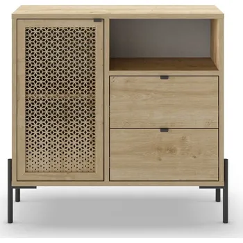 Komoda Skříňka v dekoru dubu v přírodní barvě 80x80 cm Inca – Marckeric ID_1597904