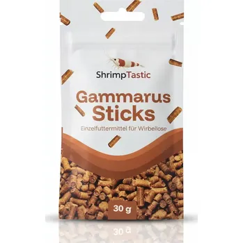 Krmivo pro rybičky Shrimp Tastic Gammarus-Sticks (30g) (Sušené krevety)