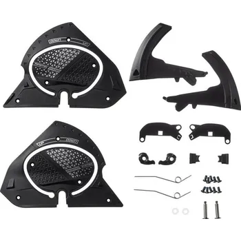 Helma na motorku SHARK mechanika plexi EVO-GT black - L/XL/2XL