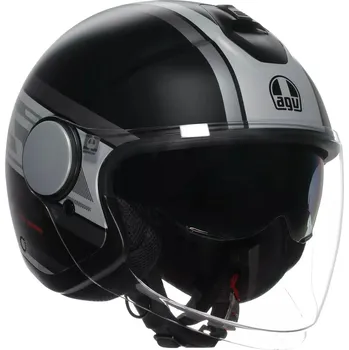 Auto-moto AGV přilba ETERES Mondello matt black/grey - XL
